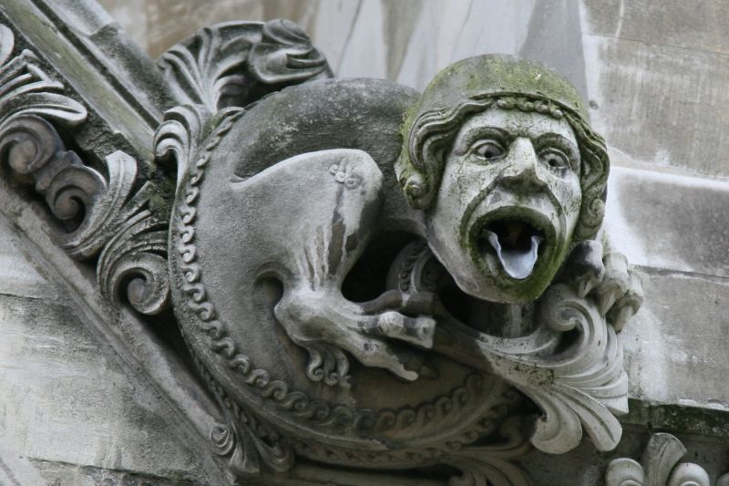 Illustration for article titled A Menagerie of Church Gargoyles Includes Aliens and Astronauts